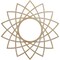 Ekena Millwork Eleanor Wood Fretwork Pierced Ceiling Medallion, Birch, 24"OD x 9 1/4"ID x 1/4"T CMWP24X24X0250EABI - alternate 1